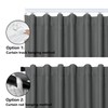 cbsroro Room Divider Blackout Curtain Total Privacy Thermal Insulated Curtains