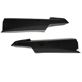 Pair Front Bumper Lip Splitter Corner Guard for 3 Series F30 F31 F3 320i 328i 330i 335i 340i 316d 318d 320d 330d M Sport Piano Black