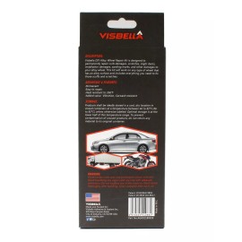 Visbella Alloy Wheel Repair kit Adhesive Paint Fix Tool Rim Dent Scratch Scuffs Care Kit