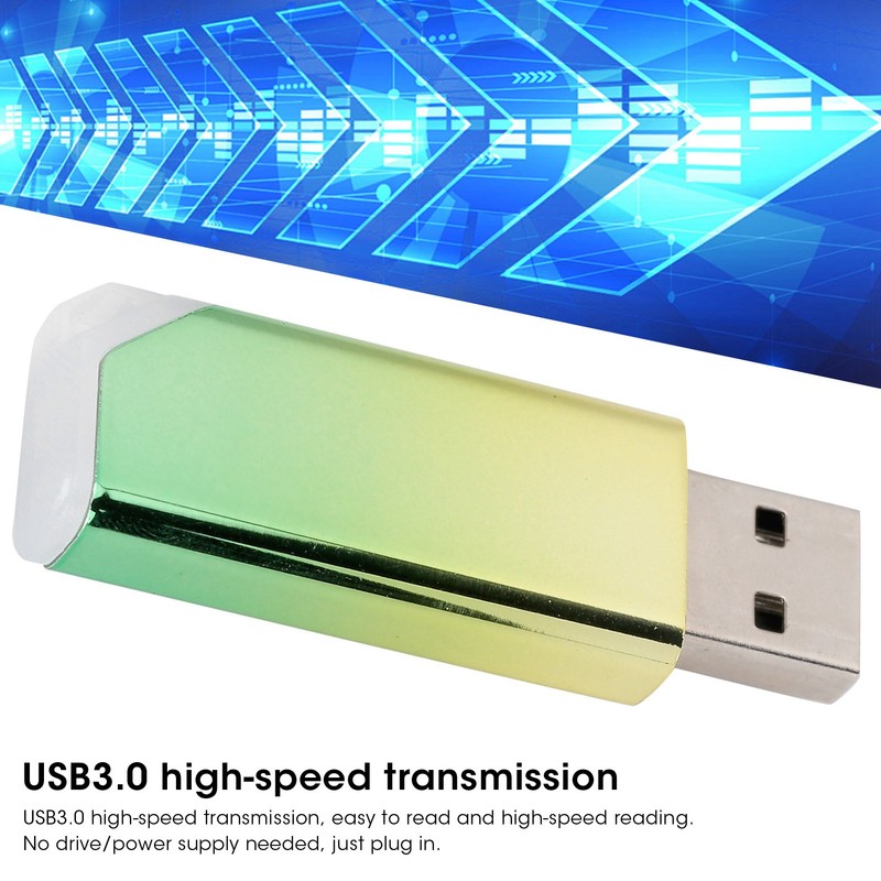 U Disk USB3.0 Color Gradient Flash Drive Portable Memory Stick