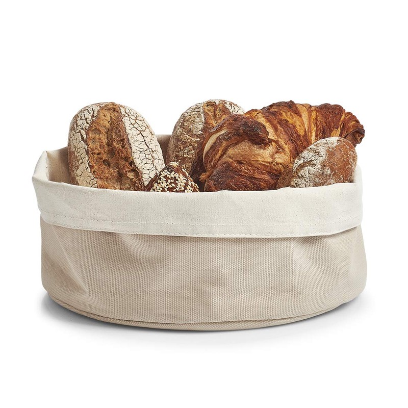 Zeller 18005 Bread Bag Round Cotton Diameter 25 x 13