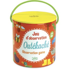 Vilac Search and Find Game, Observation Game, Bingo for Kids, Comes In Handy Storage Container, Easy To Transport, 3 - 6 Years