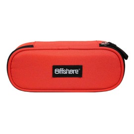 Bagtrotter Oval School Bag Pencil Case Offshore Red, red