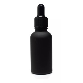 Meliars Gotero 30 Ml Frasco Negro Matizado Bulbo Negro (10 Pzs)