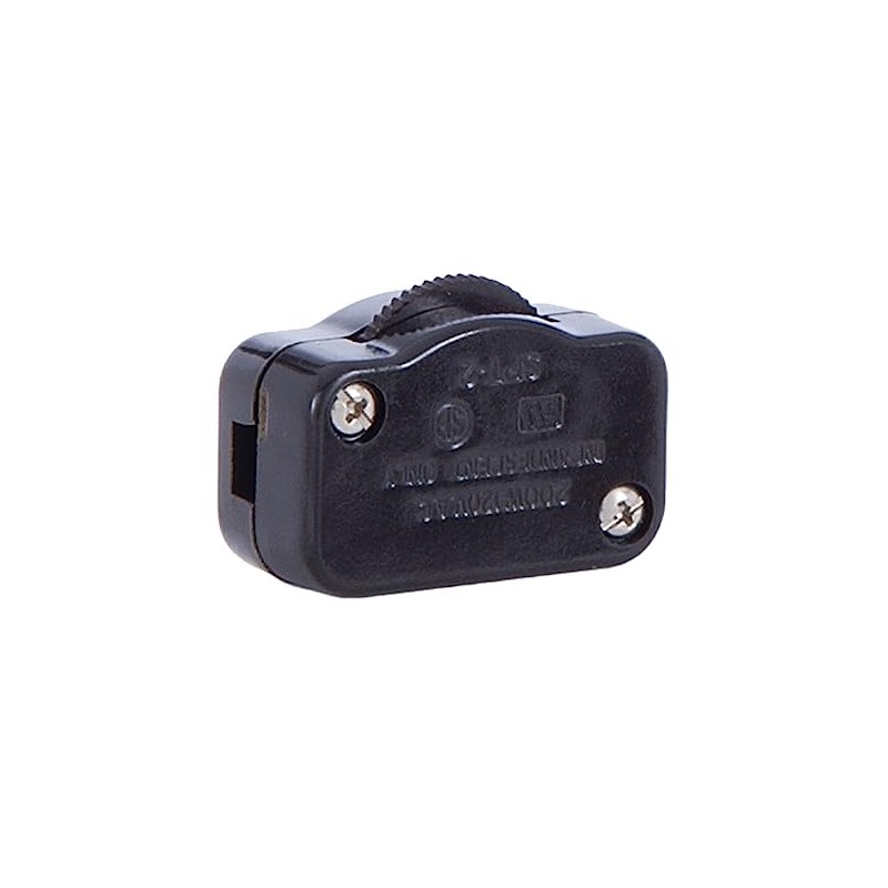 B&P Lamp® Brown Hi-Low Inline Brightness Control Switch for 18/2