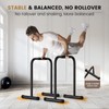 Sportsroyals Dip Bar,Adjustable Parallel Bars for Home Workout,Dip Station with