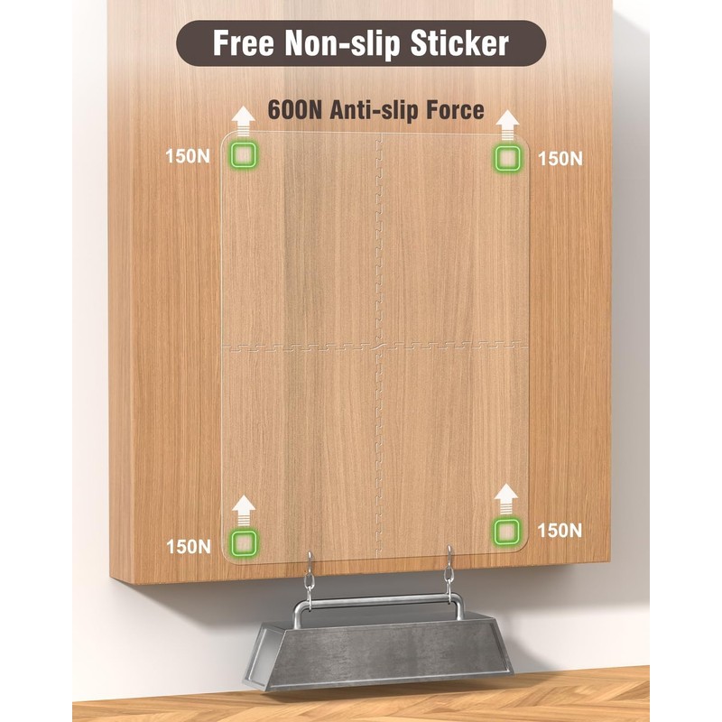 Blvornl Innovative Puzzle Chair Mat for Hardwood Floor, 36"*48" Hard