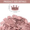 Crown Confetti,Diyxisk 30g Table Decorations,Baby Shower,Diy Birthday Wedding Party,Biodegradable (Rose