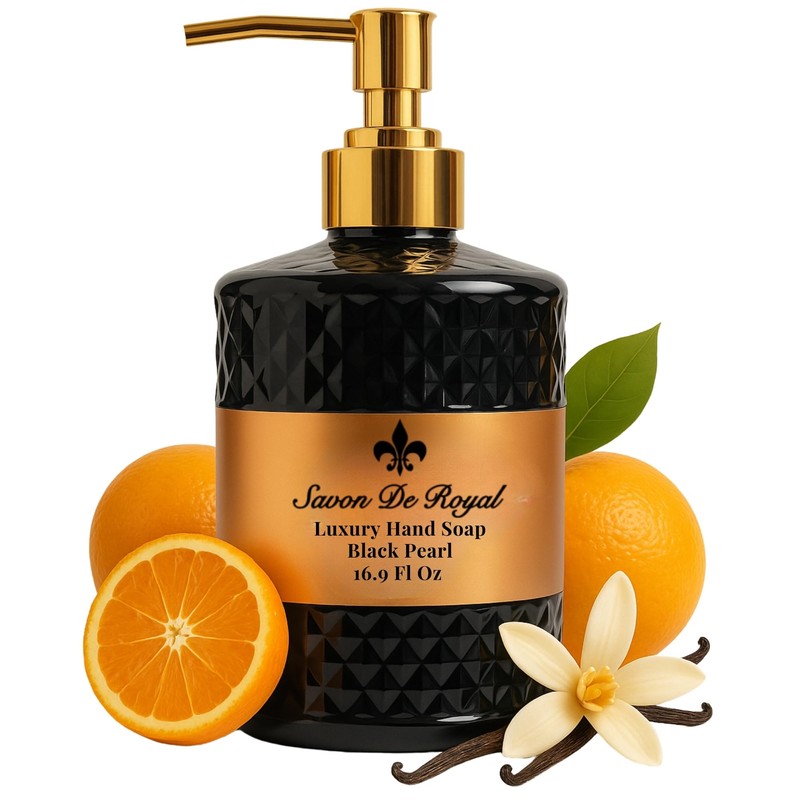 Savon De Royal Luxury Liquid Hand Soap, Vanilla - Orange
