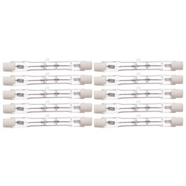 (Pack of 10) J Type 100 Watt 78 mm Q100 T3/78mm (3.07 Inches) 120 Volt R7S Base Halogen