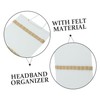 Gatuida Wall Headband Holder Organizer Slot Display for Hair Accessories