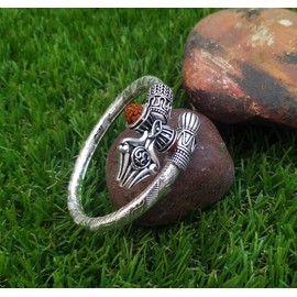 Wonder Care Brass Bracelet for Men | Bahubali Bangle for Boys | Religious Kada Brass | Free Size Bracelet for Christmas | New Year | Valentine's Day Gift, Brass