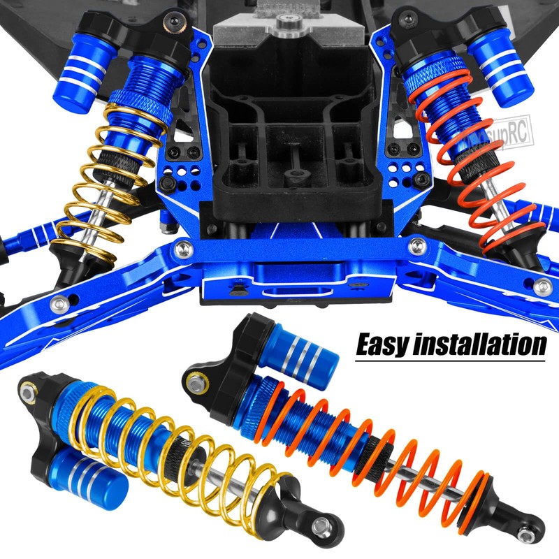 hopsupRC Upgrades Part Front Rear Assembled Full Metal Shocks Aluminum