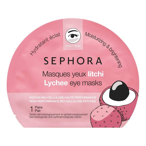 SEPHORA COLLECTION Eye Mask 1 Pair Lychee - moisturizing &