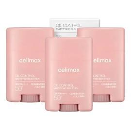 Set 3pz Celimax Sunstick Oil Control Mattifying Spf50+pa++++