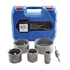 RVIQI 6PCS Concrete Hole Saw Set,Tungsten Steel SDS Plus Shank