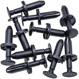 Rexka 10pcs Bumper Cover Fender Liner Pin Fascia Push-Type Retainer Clips for Chrysler 6504521 LHS, Concorde, Intrepid & Eagle Vision