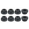 PATIKIL Refrigeration Compressor Rubber Mounting Feet, 8 Pack Foot Mount