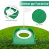 Toddmomy 2pcs Golf Putting Cup and Flag: Plastic Golf Practice