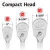 Ingersoll Rand 1/4-Inch Drive Ratchet Handle, 72-Tooth, Chrome Vanadium Steel,