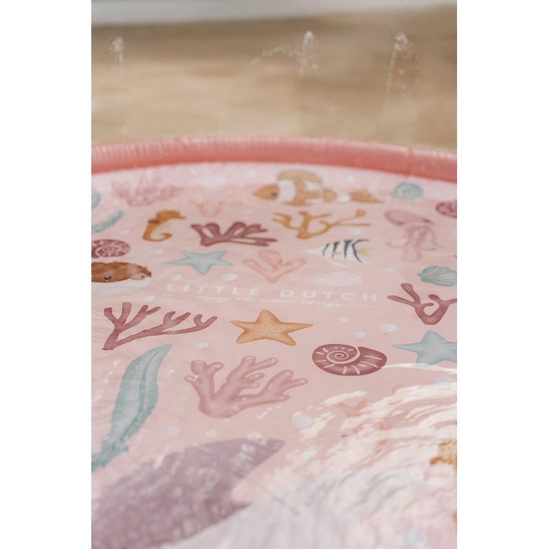 Little Dutch Ocean Dreams 2012396 Water Play Mat Pink