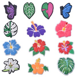 XQNB Flower Shoe Charms for Women Shoes Decoration Charm for Girls Boys Teens Wen Women Party Favor