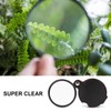 5X Mini Magnifying Glass Folding Pocket Magnifier Bigeye Glass Handheld