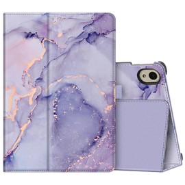 Fintie Case for Onn. 11" Tablet Pro (2024 Model) - Premium Vegan Leather Folio Protective Stand Cover with Pencil Holder Compatible with Onn Pro 11 Inch Gen4 Tablet 100146660 (Lilac Marble)