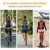 Lightweight Hydration Backpack, Running Backpack with 2L Water Bladder, Hydro
