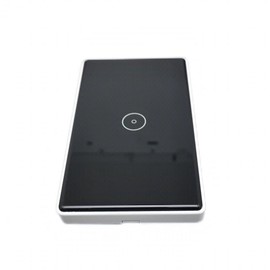 Zigbee Smart Light Wall Switch Work with Alexa and Google Home, Neutral Wire Required, RequireTuya HUB,Us Standard (Black 1 gang)