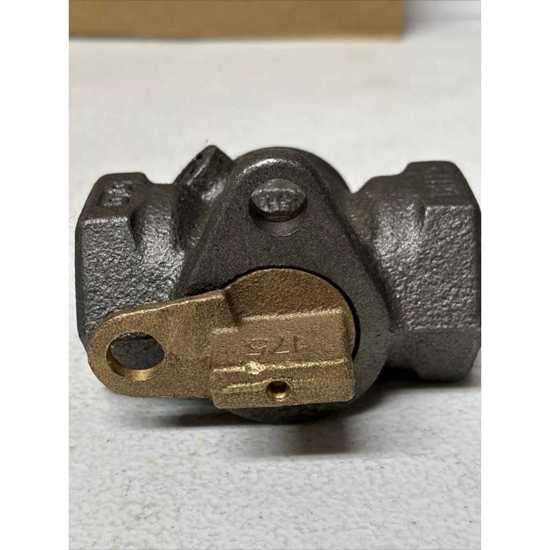 Mueller Luboseal Gas Meter 1” Shut-Off Valve 175 PSIG Iron