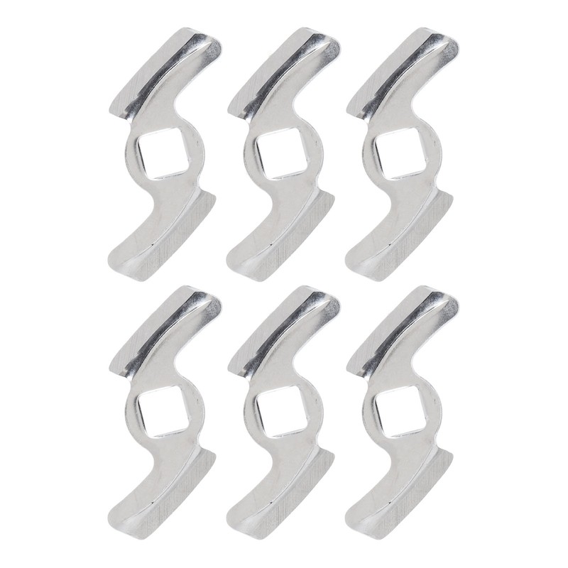 6PCS Meat Grinder Blade Stainless Steel Food Grinding Cutter Metal