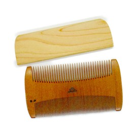 Suki Comb ~ Made by Japanese Tsukesuke Combs Craftsmen ~ This comb is specialized in removing dust on hair. Supports lice control (camellia comb [regular teeth/fine teeth])