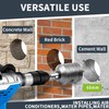 60mm Concrete Hole Saw,with 200mm SDS Plus Shank and Tungsten