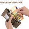 TENBST Men's Wallet with RFID Protection, Wallet with Coin Compartment,