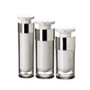 2 STÜCKE Acryl Airless Vakuumpumpe Creme Lotion Fläschchen Flasche Gläser