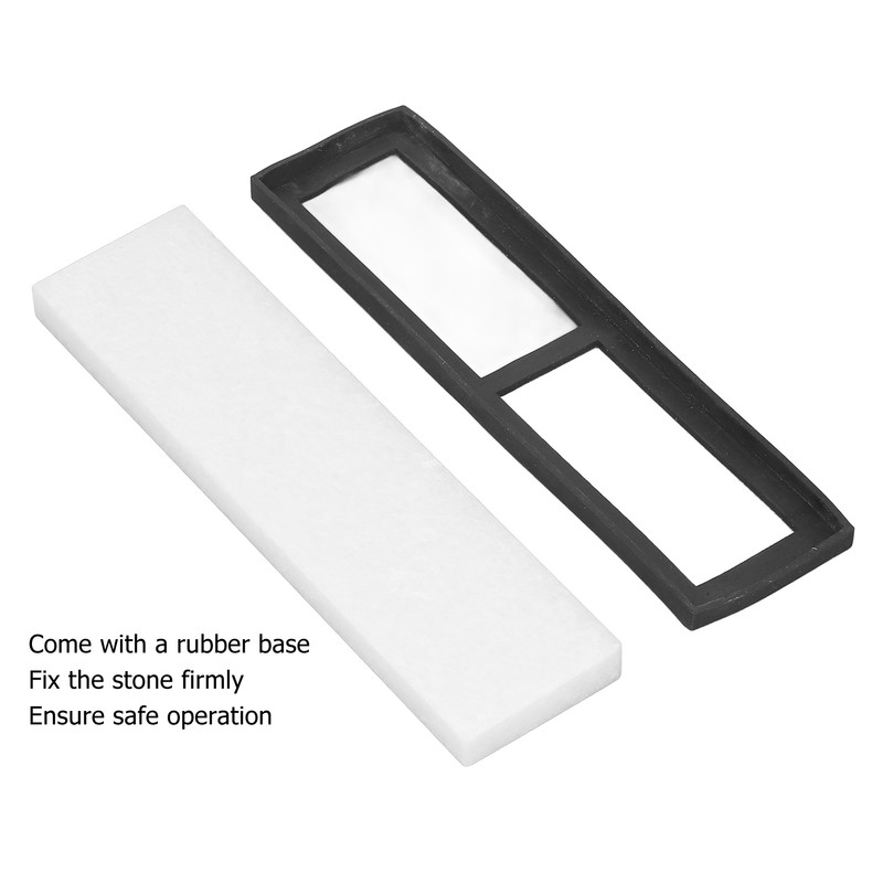 8000Grit Sharpening Stone White Jade Iron Free Professional Whetstone with