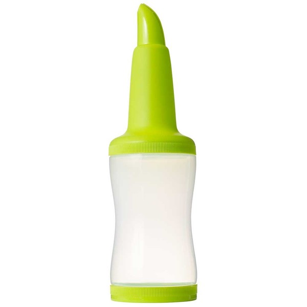 Urban Bar Freepour Bottle 1.05 Litres - Plastic Store and Pour Juice Bottles, Green