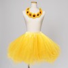 TUONYIS Sunflower Womenswear 2 Piece Set, Tutu Skirt for Girls
