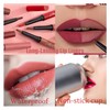 Sculpting Matte Velvet Lip Liner Set, 12 Colors Matte Lip