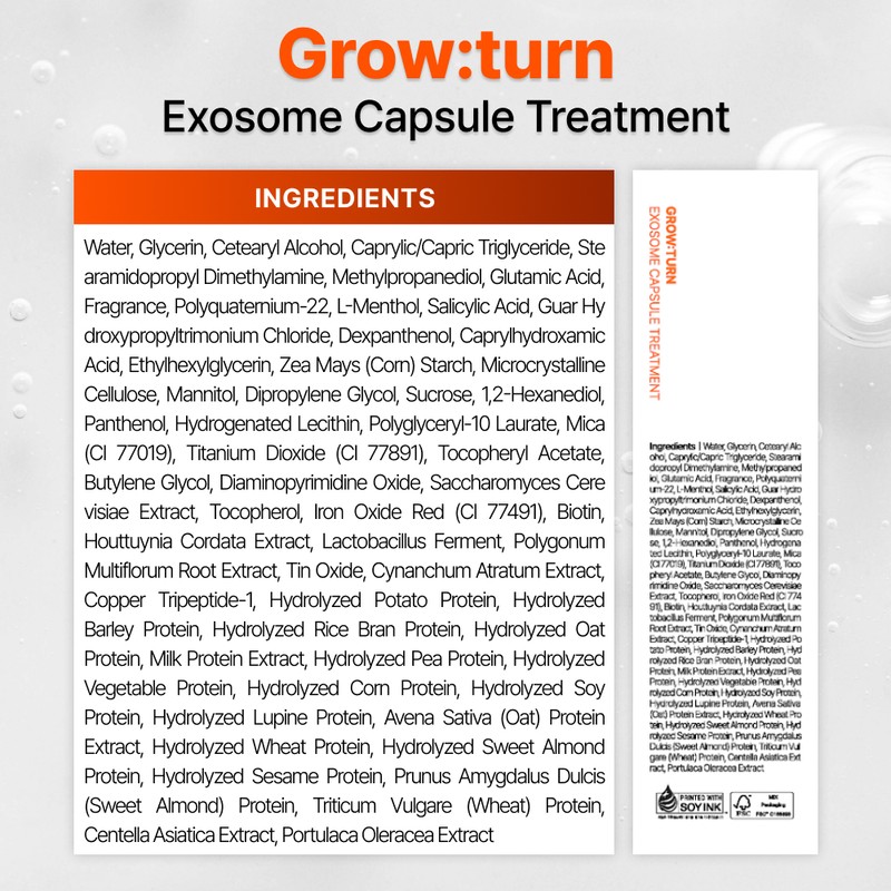 lilyeve [lilyeve]Grow:Turn Exosome Capsule Treatment 230ml