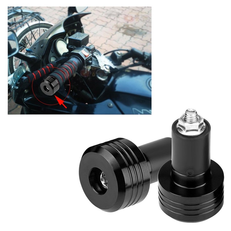 1 Pair 7/8 Inch 22 mm Handlebar Grips Bar End
