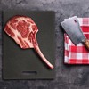 Newaner Ahmt Chopping Board in Granite Look, Breakfast Board, BPA-Free,