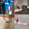 ERGAOBOY 5Pcs PVC Ball Valves, 25MM Water Pipe Shut-Off Valve