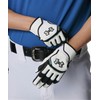 UA Yard Pro Batting Gloves 6001314 (100) White Black Iridescent