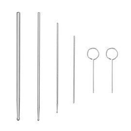 AIICIOO Reptile Sexing Probe Stainless Steel Anti-Allergic Kit Sexing Probe for Snakes (6 Needles