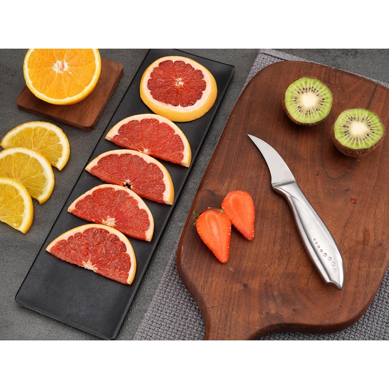 WELLSTAR 2.5 Inch Birds Beak Paring Knife, Sharp High Carbon