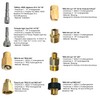 M&M Smartek Pressure Washer Adapter M22 x 1.5 Female to