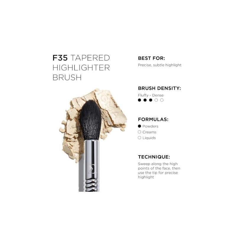 Tapered Highlighter Brush - F35 by SIGMA for Women -