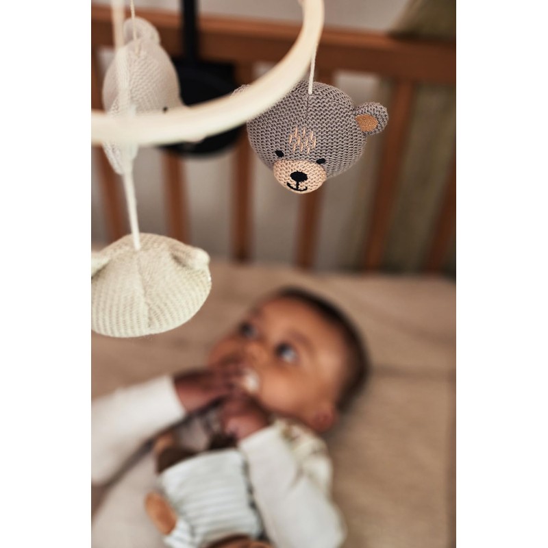 Jollein 116-001-67083 FSC Holz Mobile Tiere